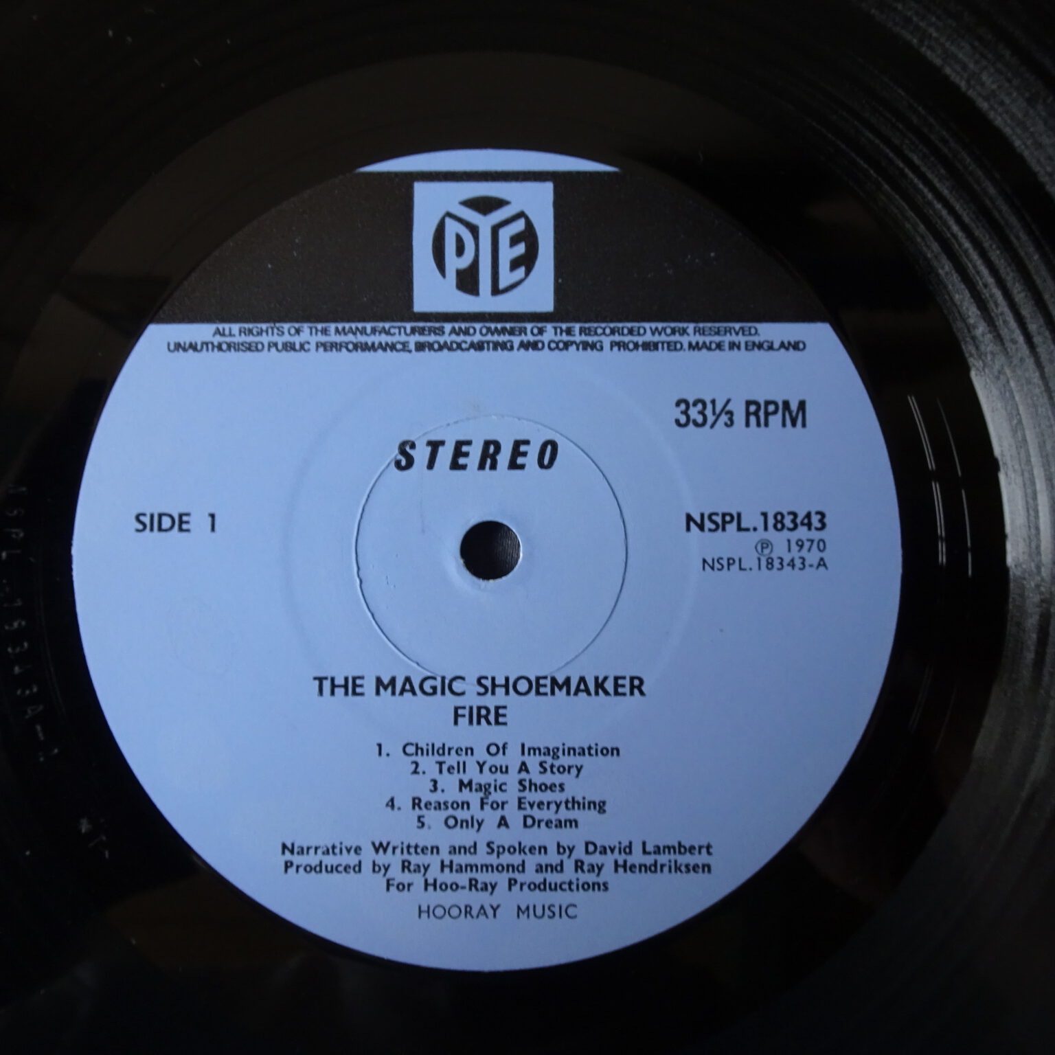 Fire - The Magic Shoemaker - RareProgPsych